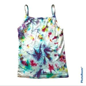 PETIT BATEAU | Tie dye tank top child size 10